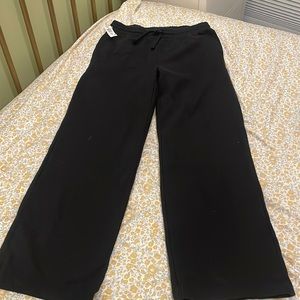 Aritzia tna extra wide bf sweatpants black